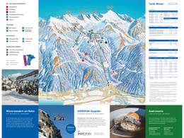 Plan des pistes Rofan – Maurach