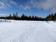 Piste pour débutants au Skicenter Syd