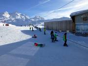 Téléski d'entraînement à la station supérieure du Sonnenkopfbahn