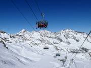 Eisjoch - 6 places | Télésiège rapide (débrayable) avec capots de protection