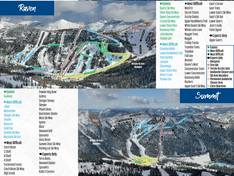 Plan des pistes Whitewater – Nelson