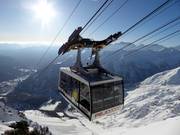 Avec le Funifor, on atteint 3000 m d'altitude.