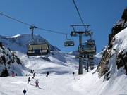 Ochsenalmbahn 1 - 4 places | Télésiège rapide (débrayable) avec capots de protection