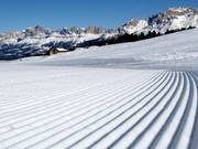 Préparation parfaite des pistes dans le domaine skiable de Jochgrimm