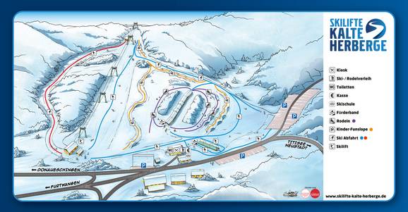Ski - und Rodellifte Kalte Herberge
