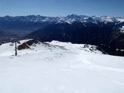 Piste Watles au télésiège quadruple supérieur