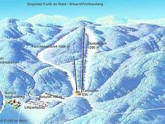 Plan des pistes Voithenberg – Furth im Wald