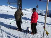 Personnel amical et attentionné au téléski