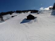 Descente jusqu'à Veysonnaz