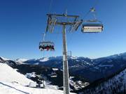 Unterbergalmbahn - 6 places | Télésiège rapide (débrayable) avec capots de protection