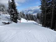 Descente facile vers la vallée
