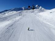 Très bonne préparation des pistes à Splügen