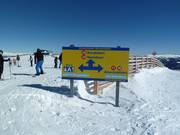 Signalisation claire à l’Aineck