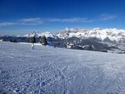 Large piste Gasslhöhe sur la Reiteralm