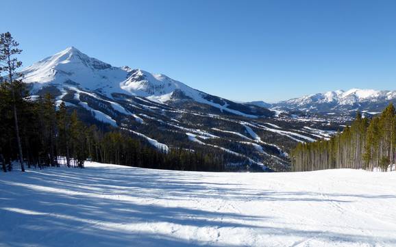 Chaîne Madison: Taille des domaines skiables – Taille Big Sky Resort