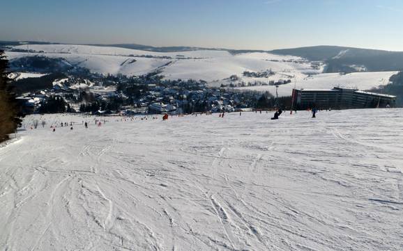 Domaines skiables pour les débutants dans les Monts Métallifères centraux – Débutants Fichtelberg – Oberwiesenthal