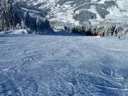 La descente en direction de Wagrain