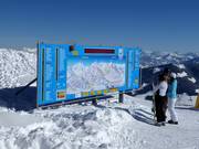 Grand panneau d'information au Schatzberg