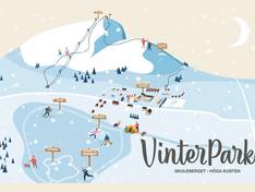 Plan des pistes Skulebacken