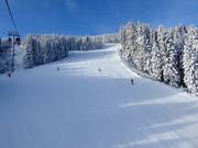 Piste Stephan Eberharter Gold jusqu'à la station intermédiaire