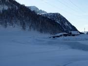 Pistes de ski de fond au Passo San Pellegrino
