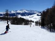 Piste de difficulté moyenne vers Törbel