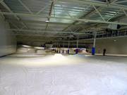 La piste principale avec des obstacles