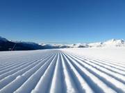 Très bonne préparation des pistes dans le domaine skiable Espace San Bernardo