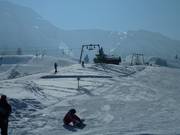 S'approcher des grandes pistes et des grands remontées mécaniques