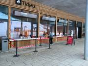 Zone de caisse soignée