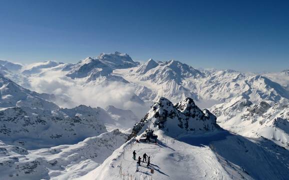 Skier dans la vallée du Rhône 