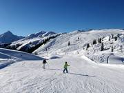 Piste familiale facile au Riedboden