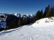 Descente familiale Tauernkar en direction de Sonnalm