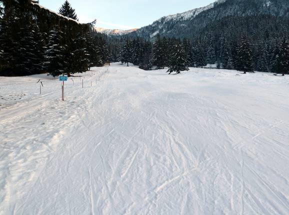 La piste facile à Ohlstadt