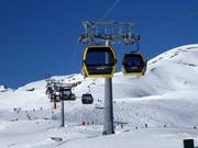 Stuanmandlbahn - 10 places | Télécabine avec sièges chauffants (monocâble à mouvement unidirectionnel)