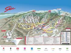 Plan des pistes Stowe