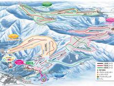Plan des pistes Joetsu Kokusai