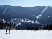 Vue sur la station de Spindlermühle