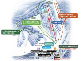 Plan des pistes Kamuro