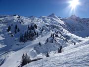 Pistes au télésiège Nova
