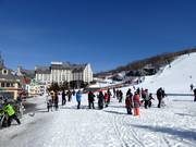 Depuis les hébergements, vous accédez directement aux pistes.