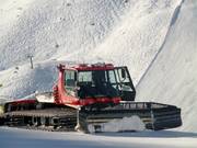 La dameuse attend sa prochaine mission.