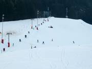 La piste facile sur l’Idealhang