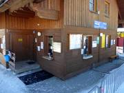 Zone de caisse au télésiège Zirbenlift