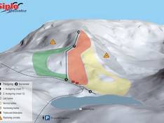 Plan des pistes Siplo