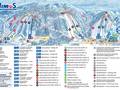 Plan des pistes Himos