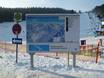 Bavière du Nord: indications de directions sur les domaines skiables – Indications de directions Klausenlift – Mehlmeisel