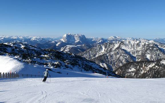 La plus haute gare aval dans l' arrondissement de Traunstein – domaine skiable Steinplatte Winklmoosalm – Waidring/Reit im Winkl