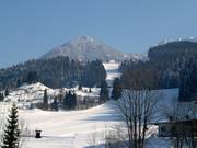 Piste de vallée de difficulté moyenne