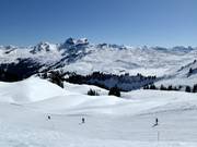 Vue depuis le Laucherenstöckli en direction du Druesberg et du Forstberg